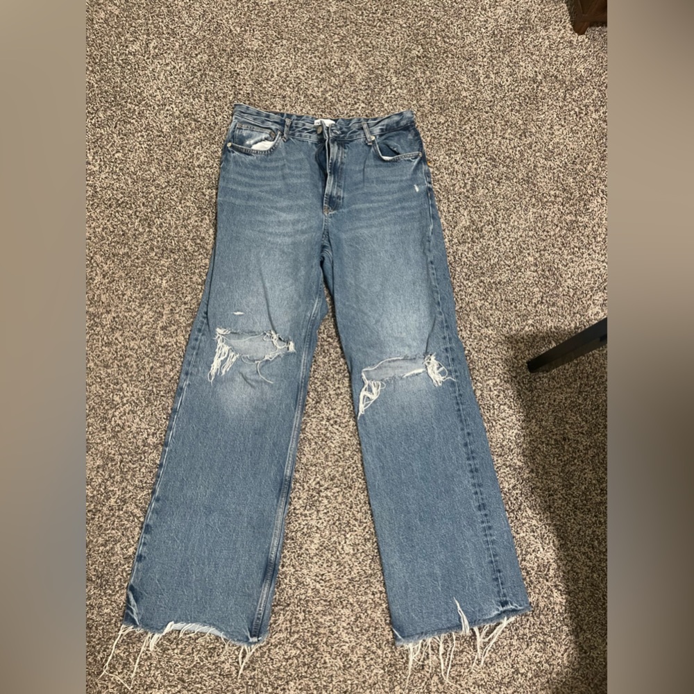 Zara High-rise Jeans, Size 14